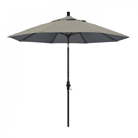 California Umbrella Patio Umbrella, Octagon, 102.38" H, Sunbrella Fabric, Spectrum Dove 194061018781