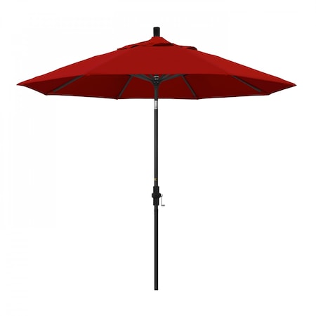 California Umbrella Patio Umbrella, Octagon, 102.38" H, Sunbrella Fabric, Jockey Red 194061018842