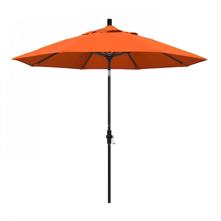 California Umbrella Patio Umbrella, Octagon, 102.38" H, Sunbrella Fabric, Melon 194061018941