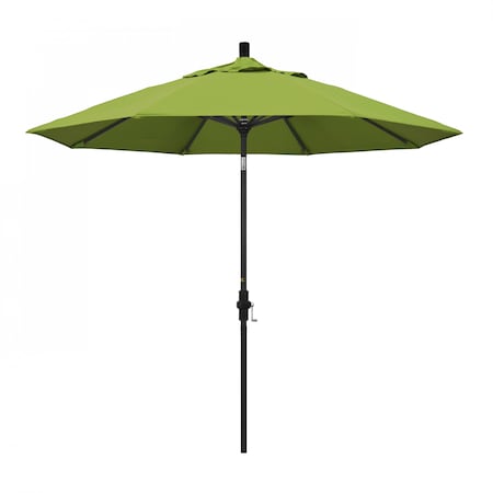 CALIFORNIA UMBRELLA Patio Umbrella, Octagon, 102.38" H, Sunbrella Fabric, Macaw 194061018996