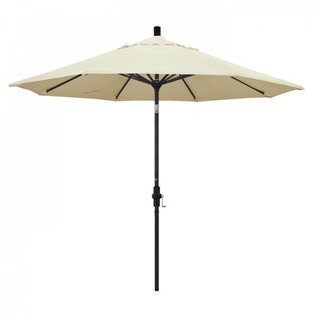 California Umbrella Patio Umbrella, Octagon, 102.38" H, Sunbrella Fabric, Canvas 194061019047