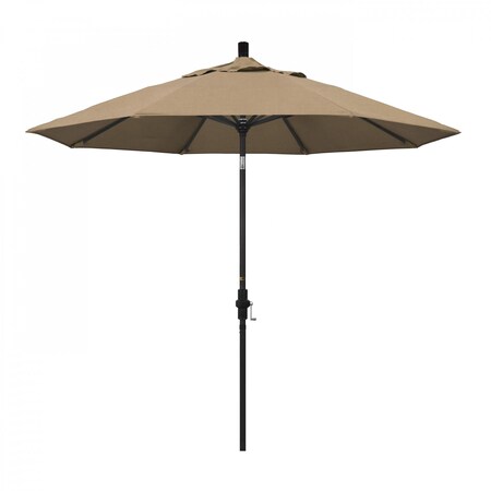California Umbrella Patio Umbrella, Octagon, 102.38" H, Sunbrella Fabric, Heather Beige 194061019085