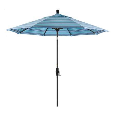 California Umbrella Patio Umbrella, Octagon, 102.38" H, Sunbrella Fabric, Dolce Oasis 194061019139