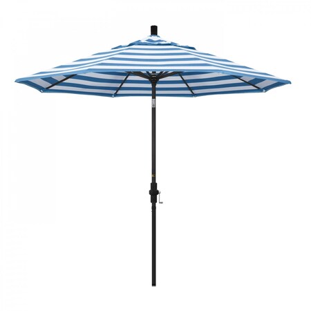 California Umbrella Patio Umbrella, Octagon, 102.38" H, Sunbrella Fabric, Cabana Regatta 194061019191