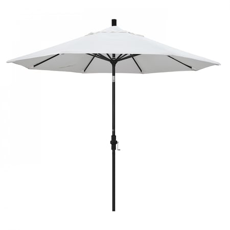 California Umbrella Patio Umbrella, Octagon, 102.38" H, Olefin Fabric, White 194061019252