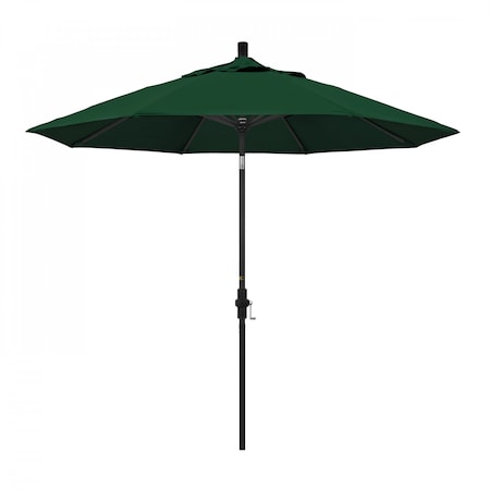 California Umbrella Patio Umbrella, Octagon, 102.38" H, Olefin Fabric, Hunter Green 194061019269