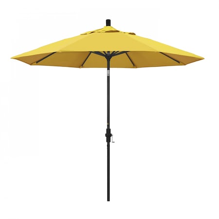 California Umbrella Patio Umbrella, Octagon, 102.38" H, Olefin Fabric, Lemon 194061019306