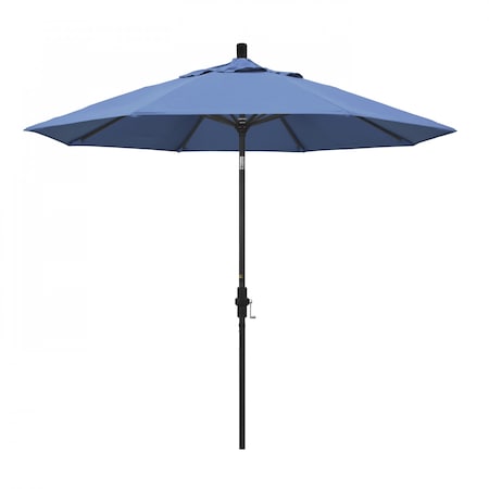 California Umbrella Patio Umbrella, Octagon, 102.38" H, Olefin Fabric, Frost Blue 194061019313
