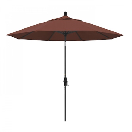 March Patio Umbrella, Octagon, 102.38" H, Olefin Fabric, Terracotta GSCU908302-F69
