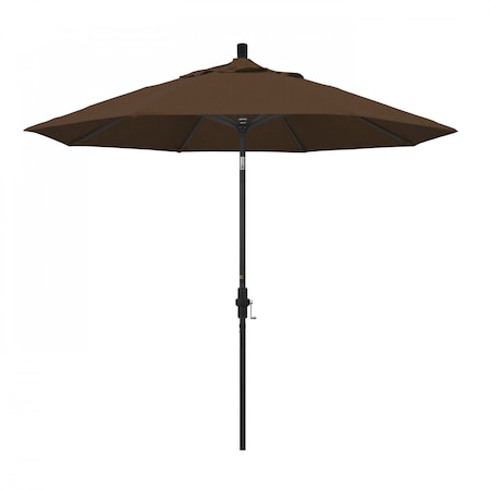 California Umbrella Patio Umbrella, Octagon, 102.38" H, Olefin Fabric, Teak 194061019375