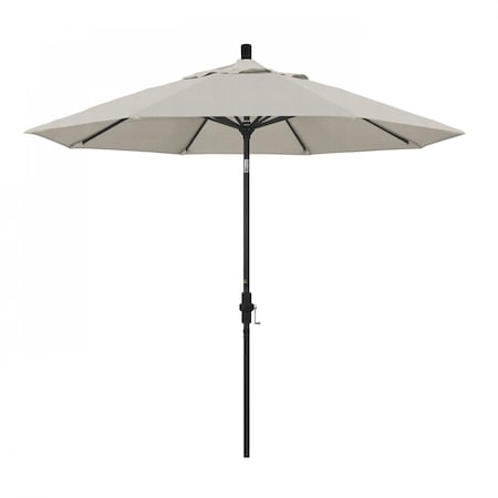 California Umbrella Patio Umbrella, Octagon, 102.38" H, Olefin Fabric, Woven Granite 194061019405