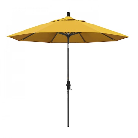 California Umbrella Patio Umbrella, Octagon, 102.38" H, Pacifica Fabric, Yellow 194061019634