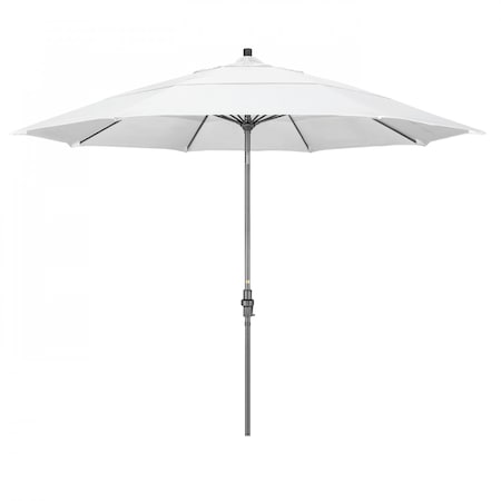 California Umbrella Patio Umbrella, Octagon, 109.5" H, Sunbrella Fabric, Natural 194061019764