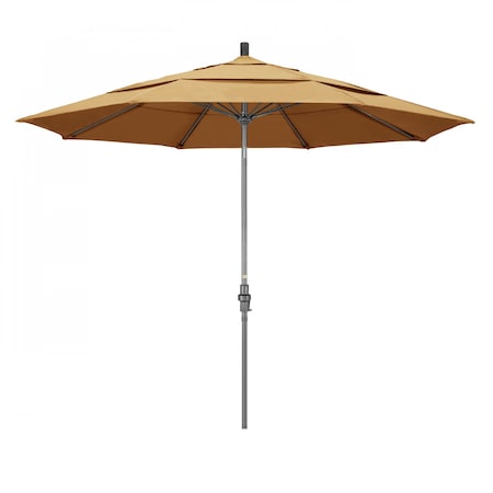 California Umbrella Patio Umbrella, Octagon, 109.5" H, Sunbrella Fabric, Wheat 194061019832