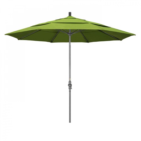 California Umbrella Patio Umbrella, Octagon, 109.5" H, Sunbrella Fabric, Macaw 194061019894