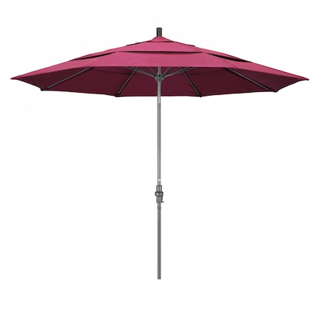 California Umbrella Patio Umbrella, Octagon, 109.5" H, Sunbrella Fabric, Hot Pink 194061019979
