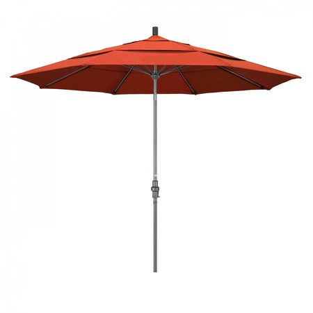 California Umbrella Patio Umbrella, Octagon, 109.5" H, Olefin Fabric, Sunset 194061020180
