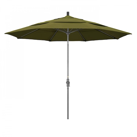 California Umbrella Patio Umbrella, Octagon, 109.5" H, Pacifica Fabric, Palm 194061020371