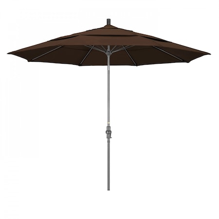 California Umbrella Patio Umbrella, Octagon, 109.5" H, Pacifica Fabric, Mocha 194061020401