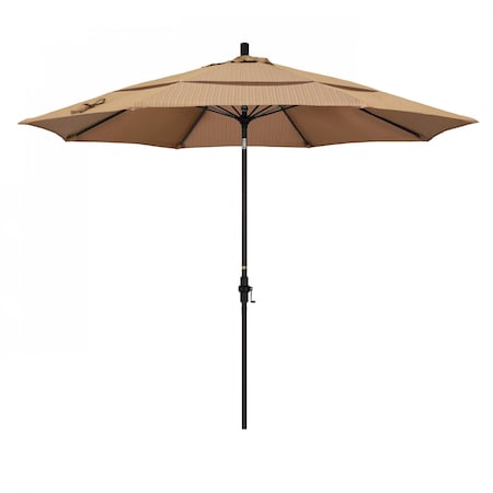 California Umbrella Patio Umbrella, Octagon, 109.5" H, Olefin Fabric, Terrace Sequoia 194061021118
