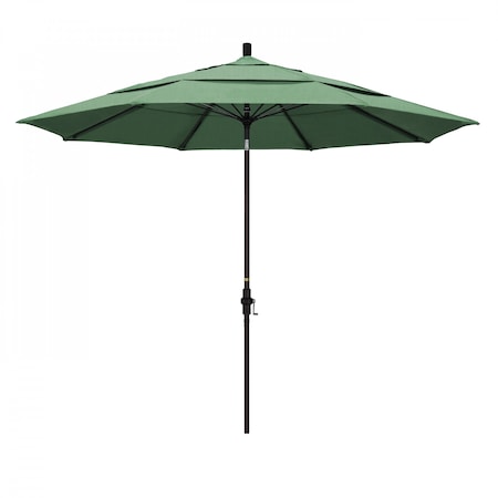 California Umbrella Patio Umbrella, Octagon, 109.5" H, Pacifica Fabric, Spa 194061021194
