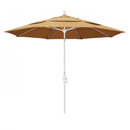 California Umbrella Patio Umbrella, Octagon, 109.5" H, Sunbrella Fabric, Wheat 194061021514