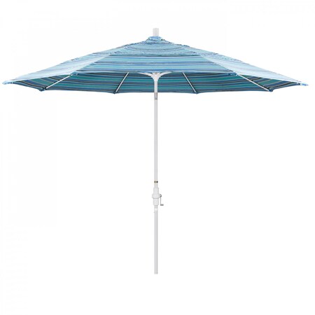 California Umbrella Patio Umbrella, Octagon, 109.5" H, Sunbrella Fabric, Dolce Oasis 194061021712