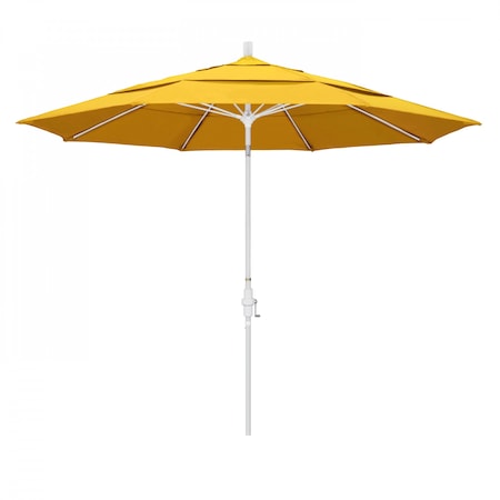 March Patio Umbrella, Octagon, 109.5" H, Olefin Fabric, Lemon GSCUF118170-F25-DWV