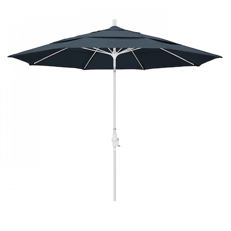 California Umbrella Patio Umbrella, Octagon, 109.5" H, Pacifica Fabric, Sapphire 194061022139