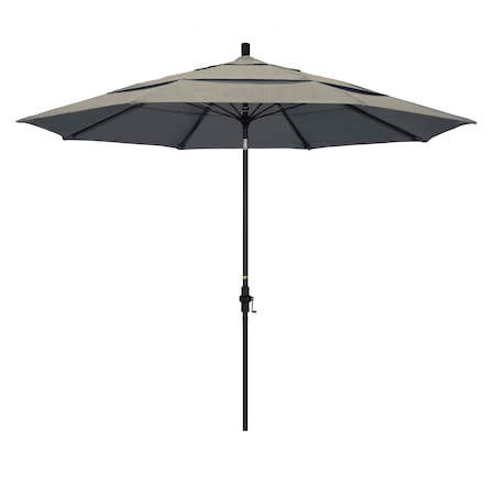 California Umbrella Patio Umbrella, Octagon, 109.5" H, Sunbrella Fabric, Spectrum Dove 194061022207