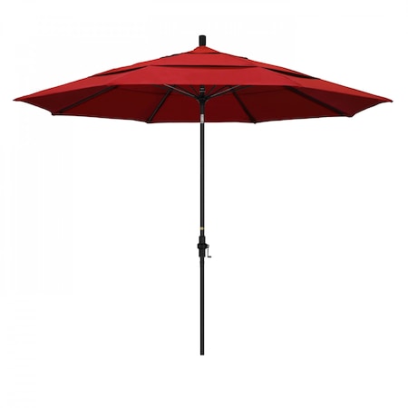 California Umbrella Patio Umbrella, Octagon, 109.5" H, Olefin Fabric, Red 194061022665