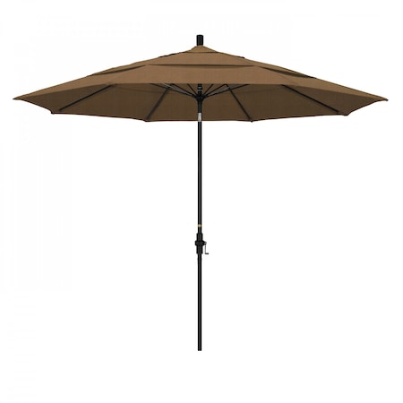 March Patio Umbrella, Octagon, 109.5" H, Olefin Fabric, Woven Sesame GSCUF118705-F76-DWV