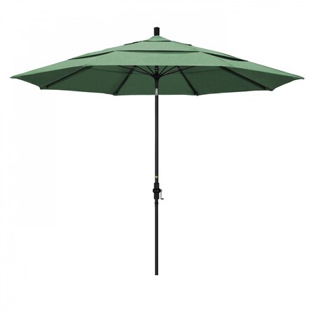 California Umbrella Patio Umbrella, Octagon, 109.5" H, Pacifica Fabric, Spa 194061022870