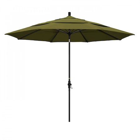 California Umbrella Patio Umbrella, Octagon, 109.5" H, Pacifica Fabric, Palm 194061022894