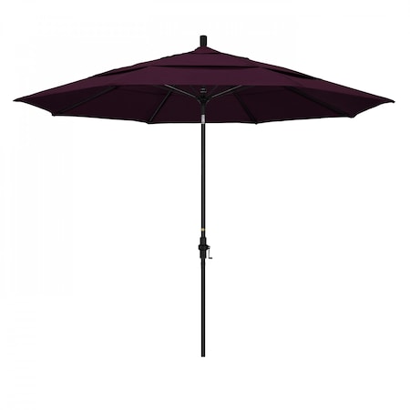 California Umbrella Patio Umbrella, Octagon, 109.5" H, Pacifica Fabric, Purple 194061023013