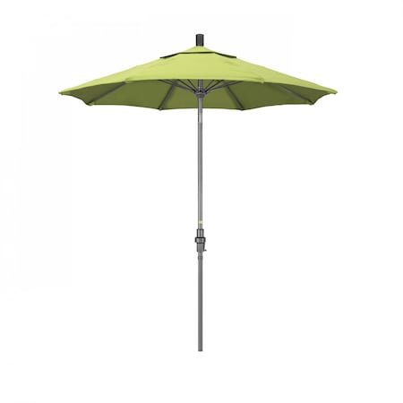 California Umbrella Patio Umbrella, Octagon, 102.5" H, Sunbrella Fabric, Parrot 194061023136