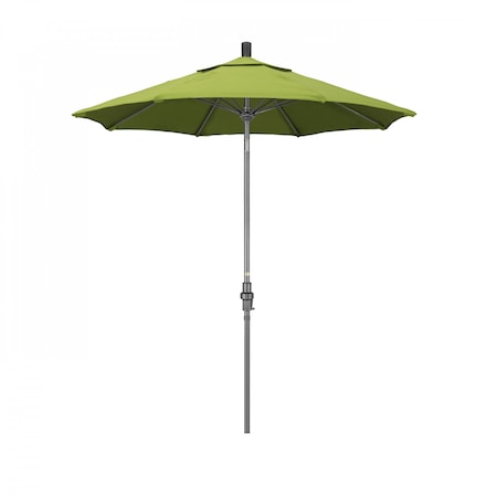 California Umbrella Patio Umbrella, Octagon, 102.5" H, Sunbrella Fabric, Macaw 194061023259