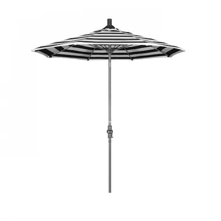 California Umbrella Patio Umbrella, Octagon, 102.5" H, Sunbrella Fabric, Cabana Classic 194061023464