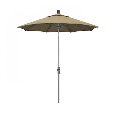 California Umbrella Patio Umbrella, Octagon, 102.5" H, Sunbrella Fabric, Linen Sesame 194061023471