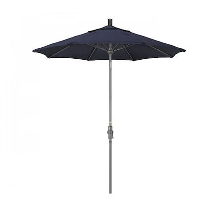 California Umbrella Patio Umbrella, Octagon, 102.5" H, Olefin Fabric, Navy 194061023518