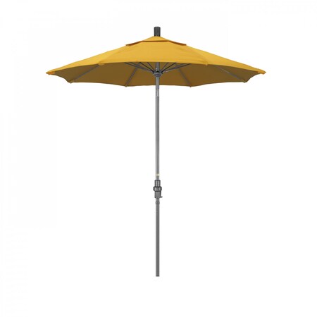 California Umbrella Patio Umbrella, Octagon, 102.5" H, Olefin Fabric, Lemon 194061023549