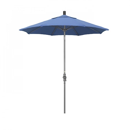 California Umbrella Patio Umbrella, Octagon, 102.5" H, Olefin Fabric, Frost Blue 194061023556