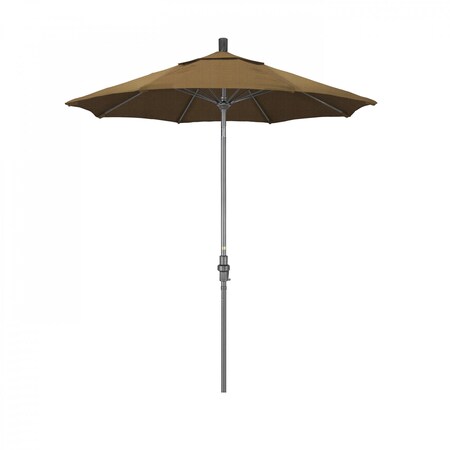 California Umbrella Patio Umbrella, Octagon, 102.5" H, Olefin Fabric, Woven Sesame 194061023631