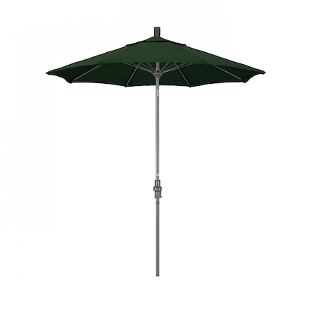 California Umbrella Patio Umbrella, Octagon, 102.5" H, Pacifica Fabric, Hunter Green 194061023822
