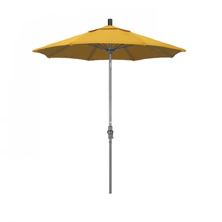 California Umbrella Patio Umbrella, Octagon, 102.5" H, Pacifica Fabric, Yellow 194061023853