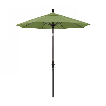 California Umbrella Patio Umbrella, Octagon, 102.5" H, Sunbrella Fabric, Spectrum Cilantro 194061023891