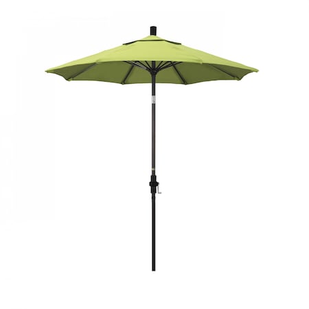 California Umbrella Patio Umbrella, Octagon, 102.5" H, Sunbrella Fabric, Parrot 194061023990