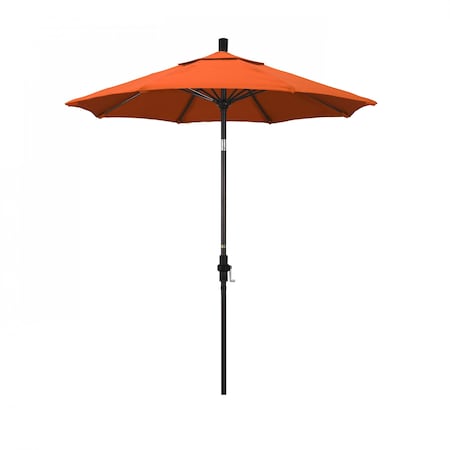 California Umbrella Patio Umbrella, Octagon, 102.5" H, Sunbrella Fabric, Melon 194061024065