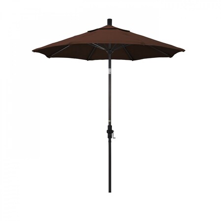 California Umbrella Patio Umbrella, Octagon, 102.5" H, Sunbrella Fabric, Bay Brown 194061024126