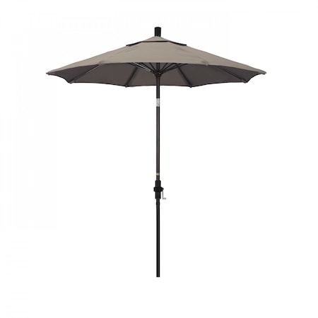California Umbrella Patio Umbrella, Octagon, 102.5" H, Sunbrella Fabric, Taupe 194061024188